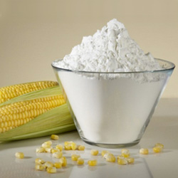 Yellow and white corn starch